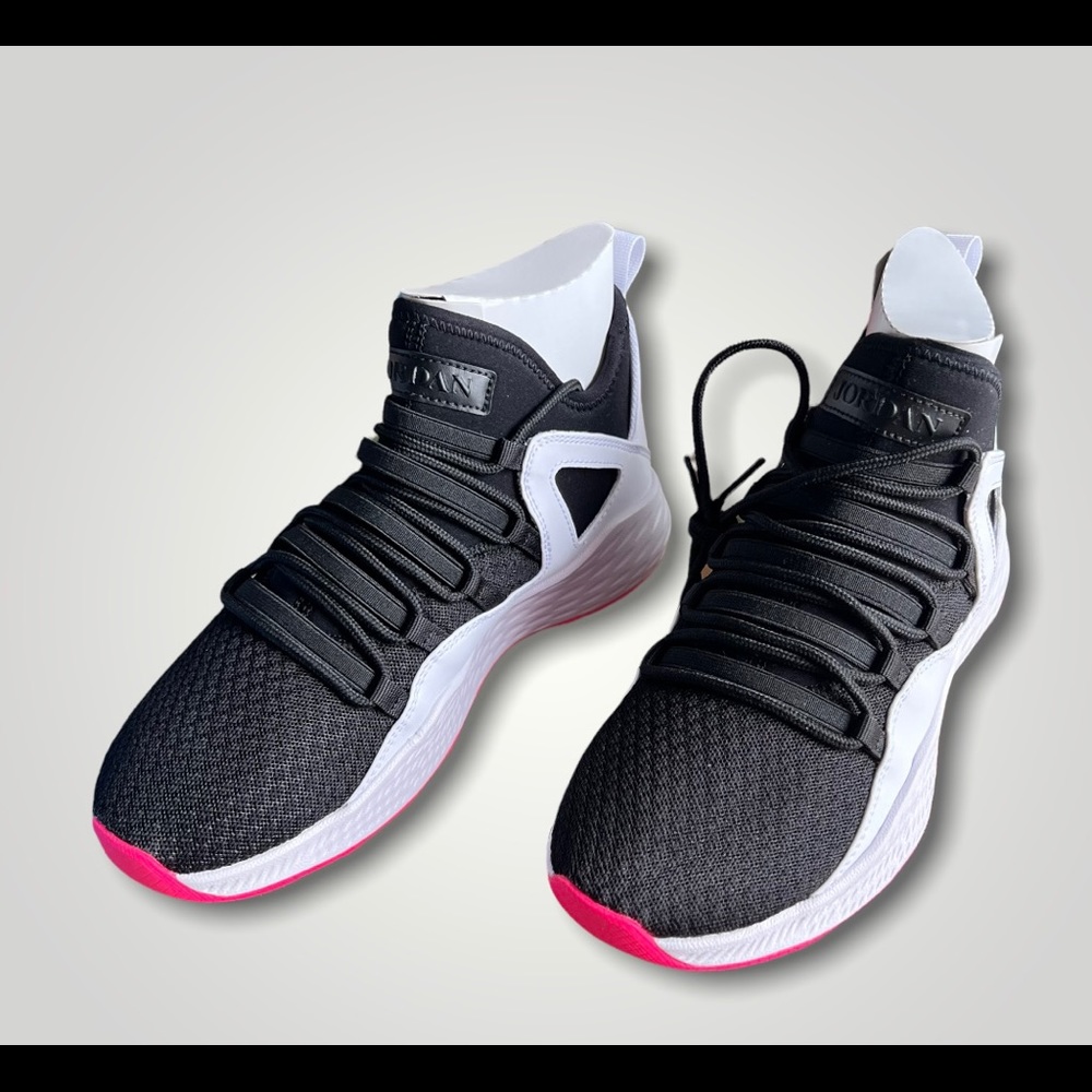 Nike Air Jordan Formula 23 Black White Trainer 881470-009 Size 5.5 Y = 7 Womens - Picture 8 of 12